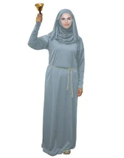 Adults Light Grey Sparrow Costume Septa Of The Faith Of Seven Nun Robes