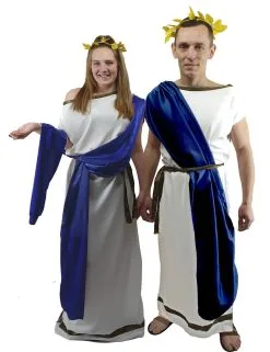 Greek God & Goddess Roman Senator Grecian Mythology Toga Robes Couples Fancy Dress -Halloween Shop apiu0hkqi 59548.1620731307