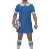Mens Custom Printed Blue Rugby All Nations Dress Sports Supporter Fancy Dress
