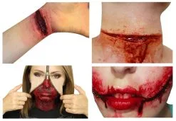 2013 Halloween Make-up Artist Latex Cosmetic Sets Realistic Fancy Dress -Halloween Shop apiuxnjvo 90257.1535020361
