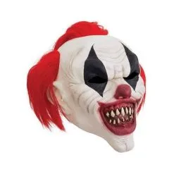 Mens Hallowen Circus Horror Clown Pants 10" Collar Sinister Mask Fancy Dress Costume -Halloween Shop apiw1qz3p 47796.1631710658