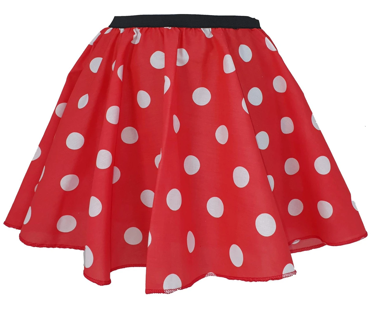 Adults 15" Mini Polka Dot Cartoon Mrs Mouse Skater Skirt & Ears Set Fancy Dress 7 Adults 15" Mini Polka Dot Cartoon Mrs Mouse Skater Skirt & Ears Set Fancy Dress - Image 7