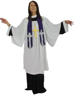 Adults Gospel Choir Singer Religious Movie Fancy Dress Costume [3 Sizes] -Halloween Shop b4aead29 32db 4265 b842 391e3c5851c2 31136.1681982294