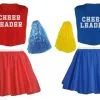 Ladies Hen Party Cheerleader Hen Night Bride Festival Group Fancy Dress Costume