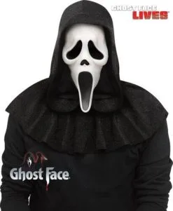 Official Ghost Face 25th Anniversary Scream Movie Mask
