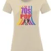 Ladies 1970's Pop Disco Dance Music Retro Dancers T-Shirt