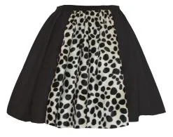 Childs Cruella Deville Dalmation Skirt & Shawl Halloween World Book Day Fancy Dress Costume [Age 8-12] -Halloween Shop c6d5c353 e53d 4c5e a40f 4bb0ddc905e8 21916.1663150345