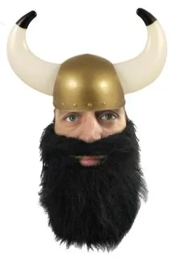 Medieval Norse Warrior Viking Horned Hat & Beard Fancy Dress -Halloween Shop c80c066f 8006 4e5c 9f96 f0c5ad979ee4 50875.1641821465