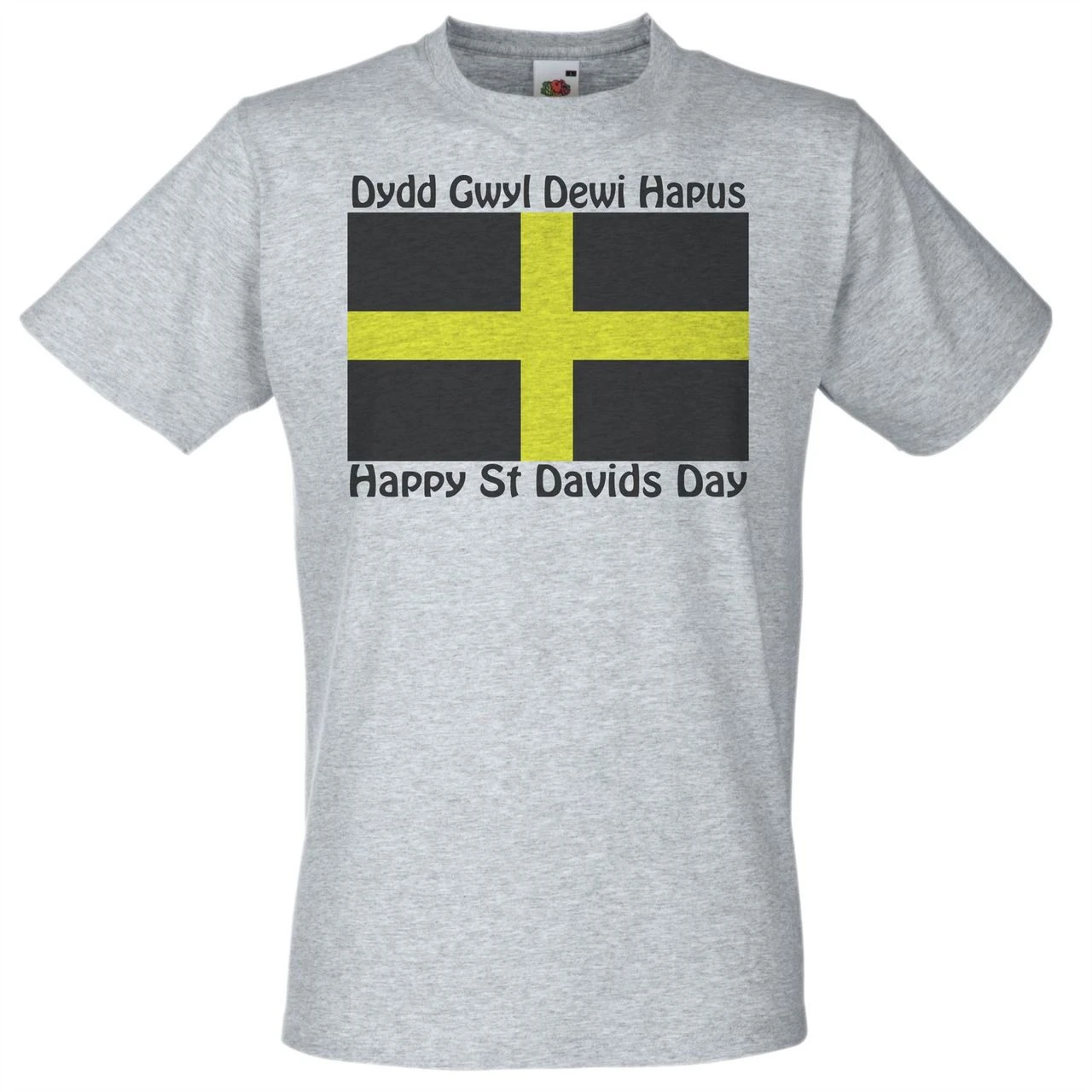 Mens Grey Cymru St Davids Day Flag T-Shirt Baner Dewi Sant Wales T-Shirt 1 Mens Grey Cymru St Davids Day Flag T-Shirt Baner Dewi Sant Wales T-Shirt