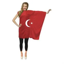 Adults Turkey National Flag Dress Patriotic Supporters Fancy Dress Costume [2 Sizes] -Halloween Shop cd82ff7b ce50 410a 8391 3e2b7b37e6de 77871.1675763551