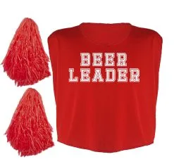 Mens Stag Night Beer Leader Crop Top & Poms Belly Top Cheer Leader Fancy Dress -Halloween Shop d6a05163 3d41 430e 964b 4b3b80bf1987 14709.1651049992