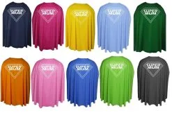 Ladies 35" Super Mum Custom Superhero Shield Capes Mothers Day Gift