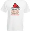 Unisex White Bollocks It's Christmas Funny Xmas Gift T-Shirt