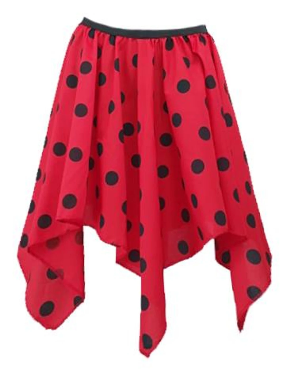 Ladies Ladybird Handkerchief Skirt & Wings Set Insect World Book Day Fancy Dress Costume 4 Ladies Ladybird Handkerchief Skirt & Wings Set Insect World Book Day Fancy Dress Costume - Image 4