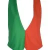 Adults Ireland Irish National Flag Backless Waistcoat & Bowtie St Patricks Day Fancy Dress [2 Sizes]