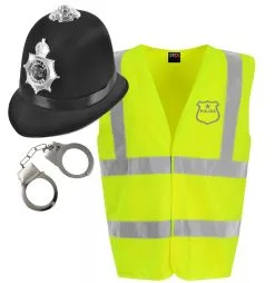 Adults Police Beat Bobby Hi Viz Vest Hat & Handcuffs Fancy Dress Costume -Halloween Shop e079430d 3f7c 40ff 8832 adfe6af602d5 21161.1680186020
