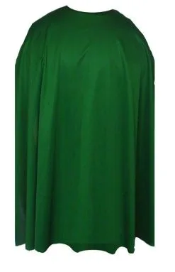 Adults Emerald Green Custom Made Super Hero Cape Fancy Dress Accessory -Halloween Shop e3288436 4670 4233 8abd 6c2c4bee259c 35686.1655899353