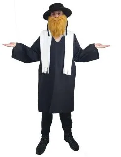 Adults Rabbi Preacher Religous Teacher Jewish Fancy Dress Costume [2 Sizes 4 Colours] -Halloween Shop e6203c56 b26c 4e6e 8957 ab81a086b320 39626.1663925879