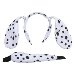 Childs Cruella Dalmation Spot Waistcoat , Tail & Ears Halloween World Book Day Fancy Dress [2 Sizes] -Halloween Shop e95d2890 323c 4e46 8a99 a79b3b217b54 68381.1665488271