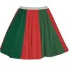Womens Portugal National Flag Panel Skater Skirt Patriotic Supporters Fancy Dress [2 Sizes]