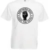 Unisex White Northern Soul Keep The Faith 1960's Raised Fist Music Genre T-Shirt