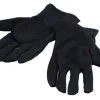 Gents Black Satin Ripper Gloves Halloween Doctor Jeckle Gloves